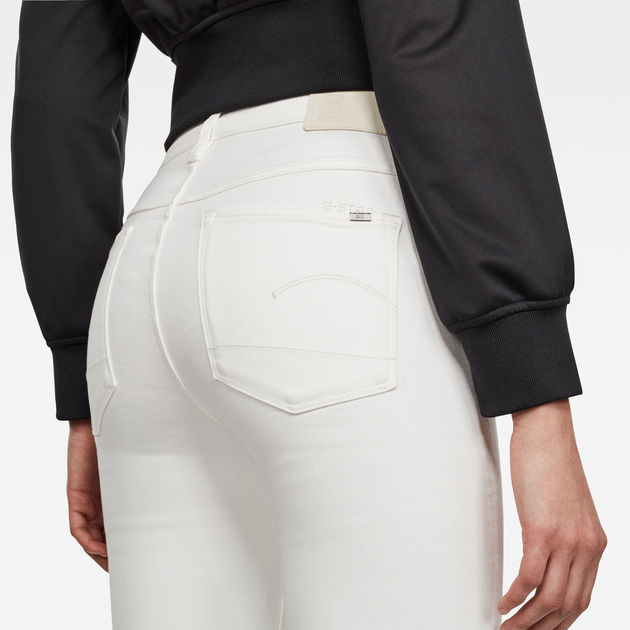 3301 high skinny ripped edge ankle jeans