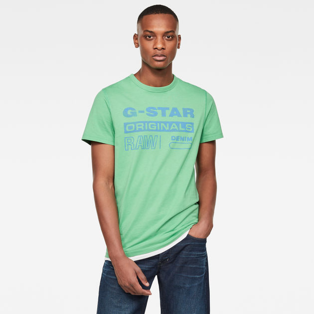 green g star t shirt