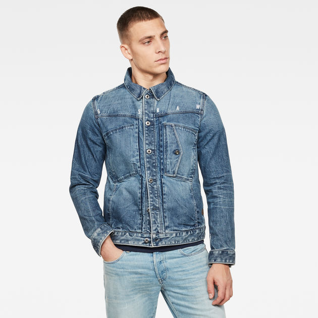 Scutar NW Slim Jacket C | ミディアムブルー | G-STAR® JP