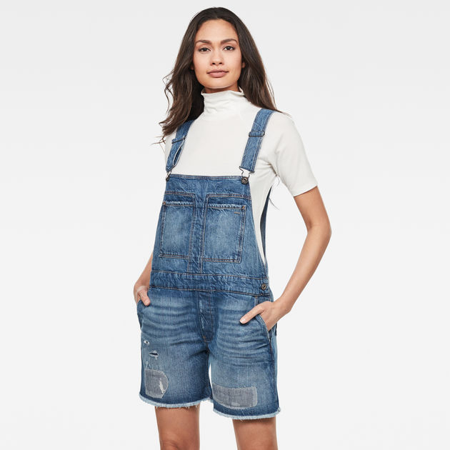Boyfriend overalls shorts clearance