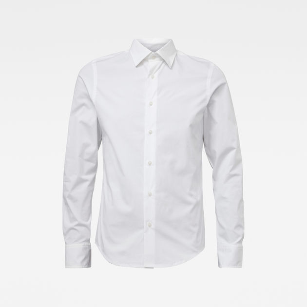 Core Super Slim Shirt | White | G-Star RAW®