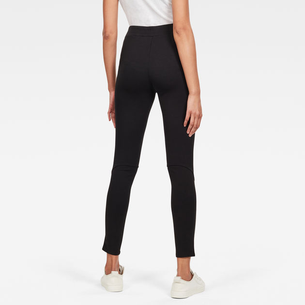 G-Star RAW Nostelle High Waist Legging in Black Slacks and Chinos Full-length trousers Womens Clothing Trousers 