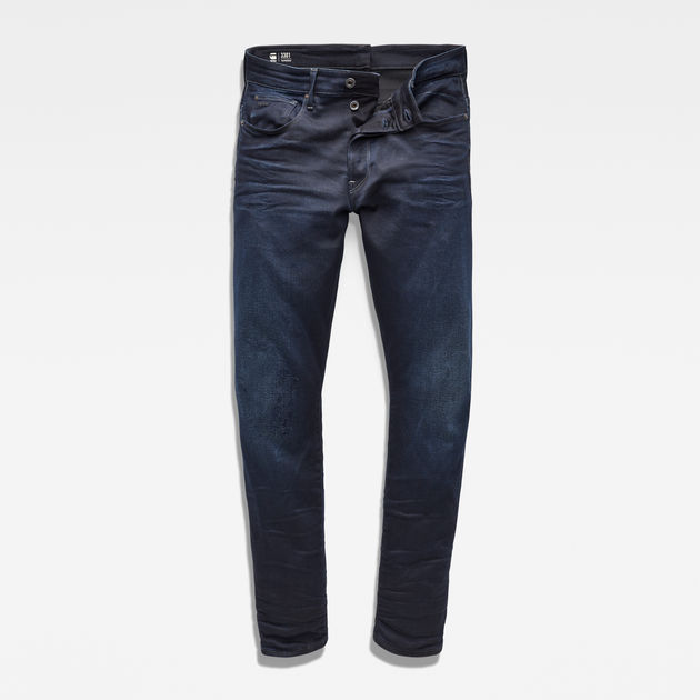 3301 Straight Tapered Jeans | Dark Aged 