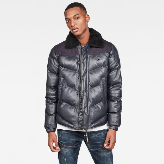 Western Puffer Jacket | ダークブルー | G-STAR® JP