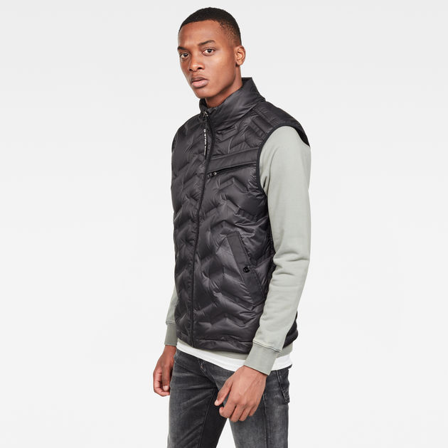 G-Star Mens Attacc Quilted Jacket Black 