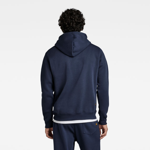 g star raw blue hoodie