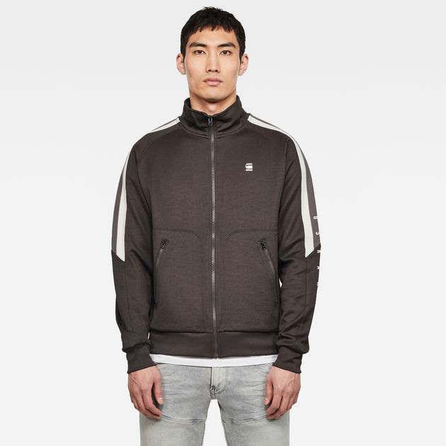 g star raw track top