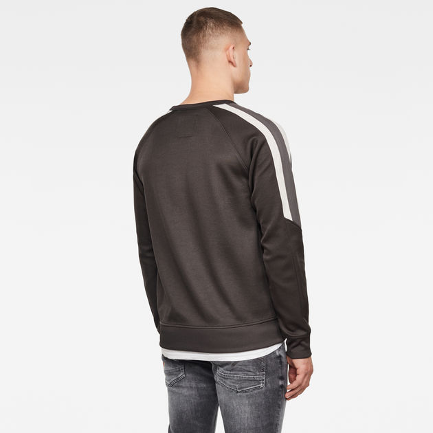 Side Stripe Crew Raven G Star Raw