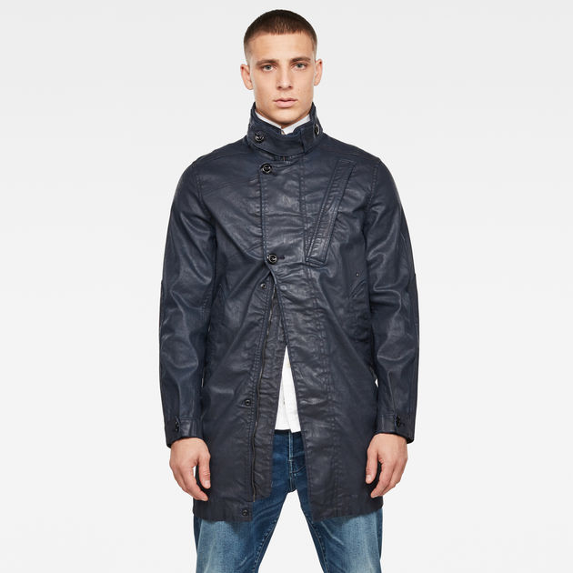 新品　G-star Raw Citishield Denim Coat S Citishield Denim Coat | Dark blue | G-STAR® US