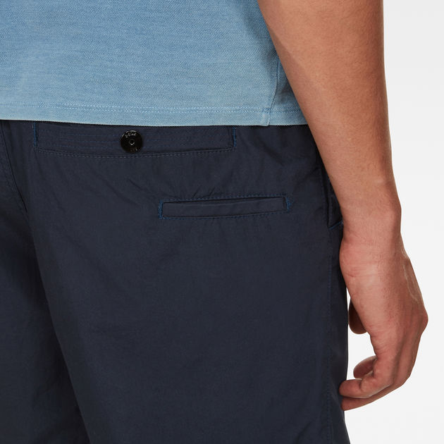 WOMEN/'S NAVY BLUE FLAP POCKET POPLIN PANTS
