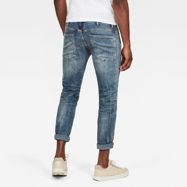 Heren Kleding voor voor Jeans voor Skinny jeans G-Star RAW Denim 5620 Elwood 3d Skinny Jeans Voor in het Grijs voor heren 