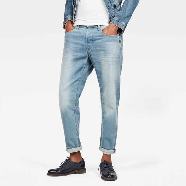 G-STAR RAW LOIC RELAXED TAPERED デニム　W36 Loic Relaxed Tapered Jeans | ライトブルー | G-STAR® JP
