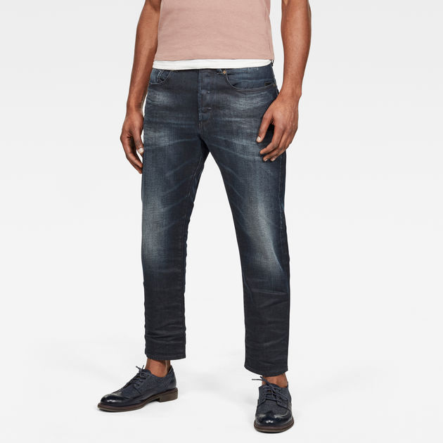 5650 3D Relaxed Tapered Jeans | ダークブルー | G-Star RAW®