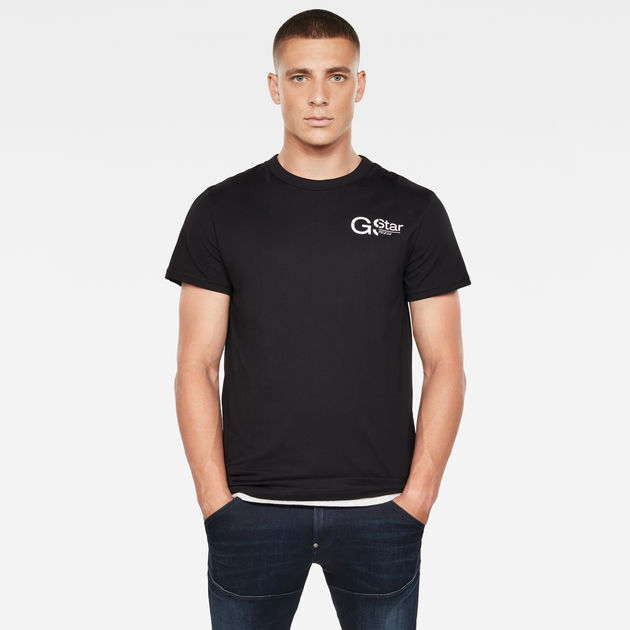 g star black t shirt