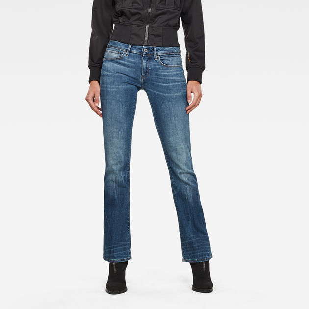 3301 Mid Skinny Bootcut Jeans | Medium 