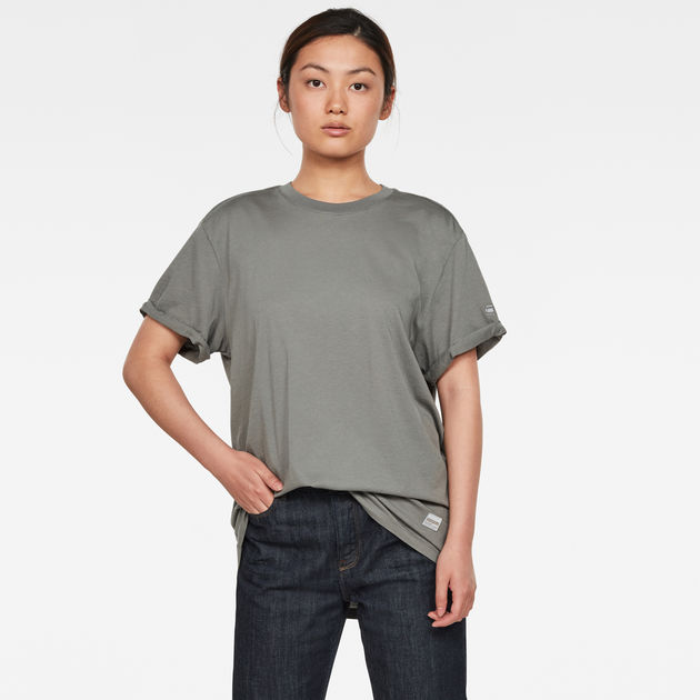 T-Shirt Grey US Fem RAW® | Loose | G-Star Lash