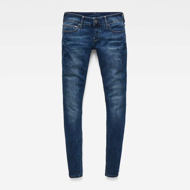 3301 low waist skinny jeans