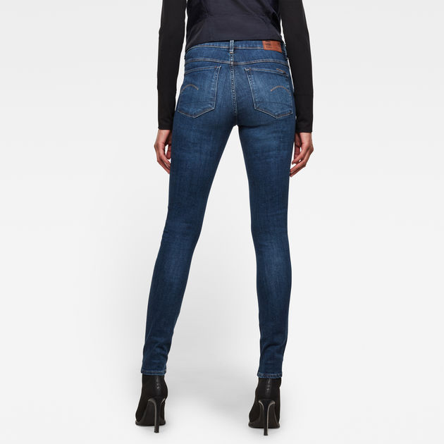 3301 High Waist Skinny Jeans | Medium 