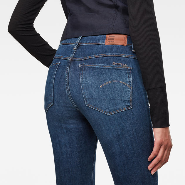 3301 high waist skinny jeans