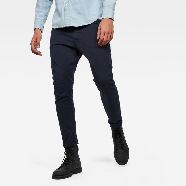 D-Staq 3D Slim Pants | Dark blue | G-Star RAW® US