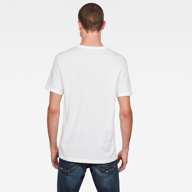 g star originals raw denim t shirt