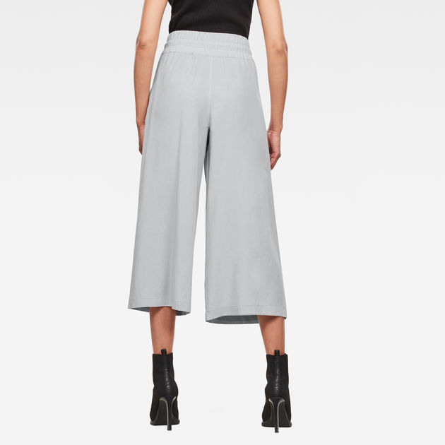 high waisted culotte pants