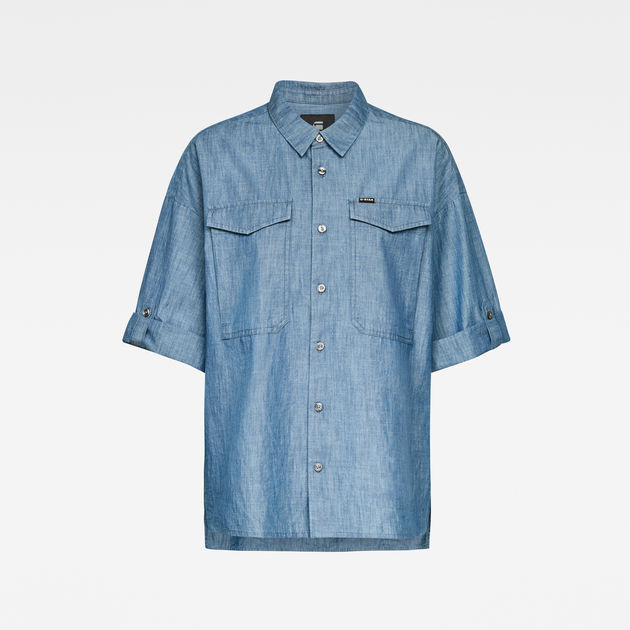 g star button up shirt