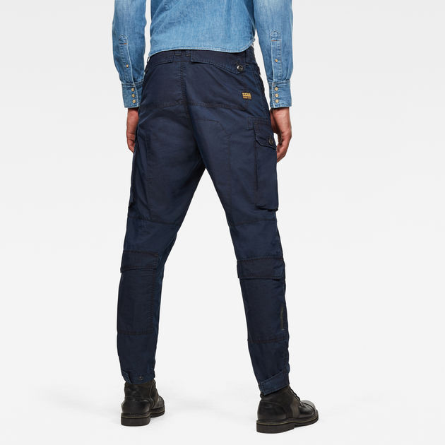 Jungle Relaxed Tapered Cargo Pants | Dark blue | G-Star RAW®