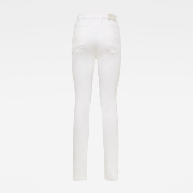 Kafey Ultra High Skinny Jeans | White 