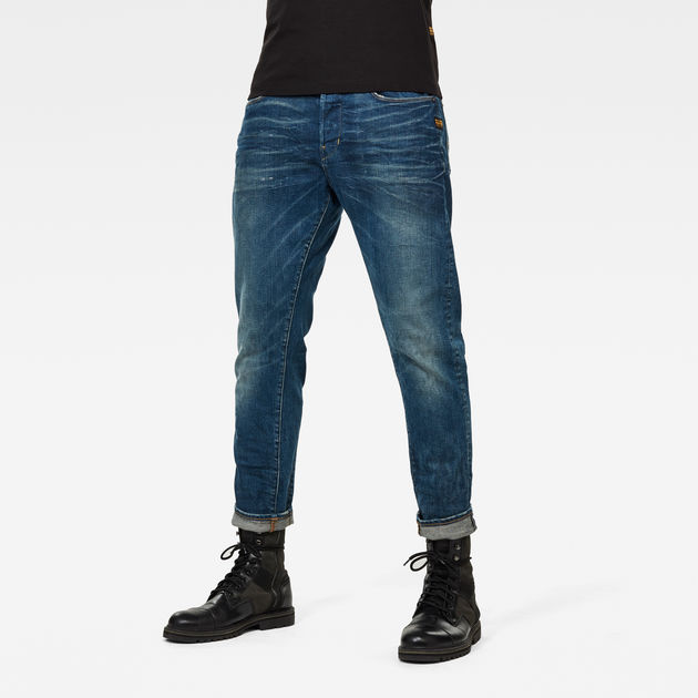 Loic Relaxed Tapered Jeans | Medium blue | G-Star RAW® US