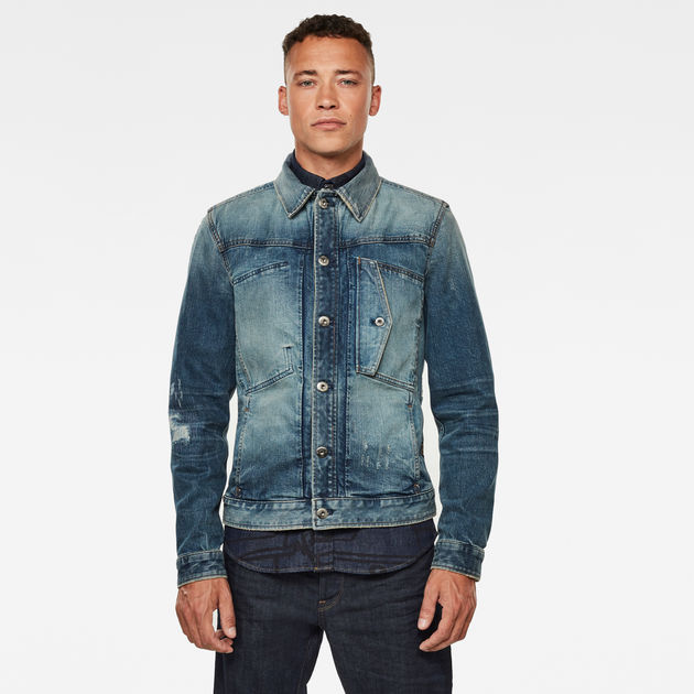 Scutar Slim Jacket C | ミディアムブルー | G-STAR® JP
