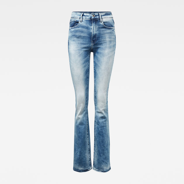 3301 high flare jeans