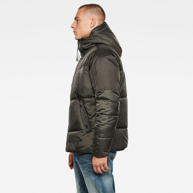 g star quilted puffer jacket