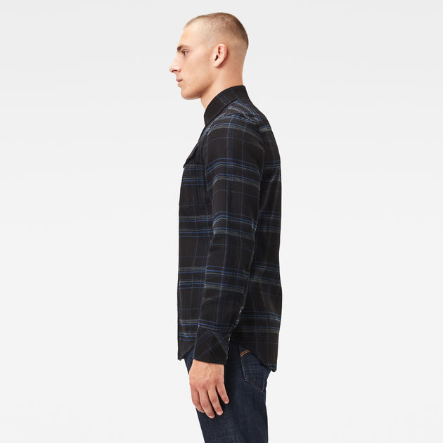 g star check shirt