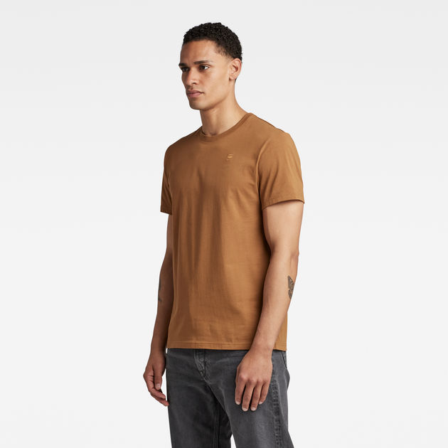 brown g star shirt