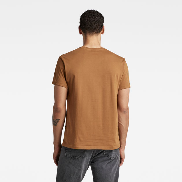 brown g star shirt