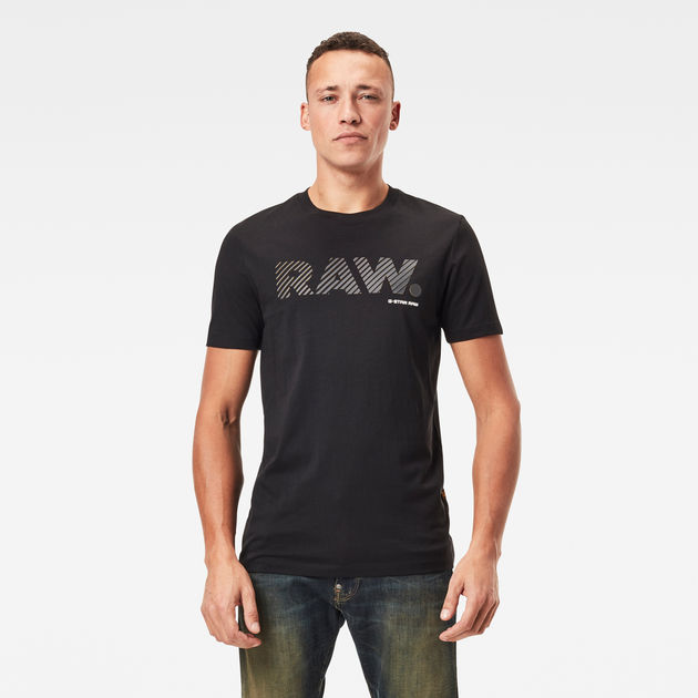 g star raw black t shirt