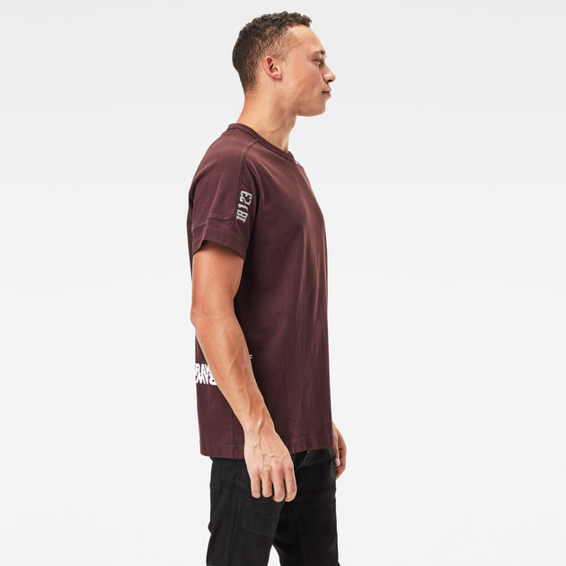 purple g star t shirt