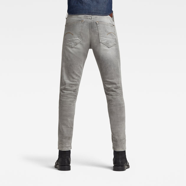 g star raw 3301 slim fit jeans grey