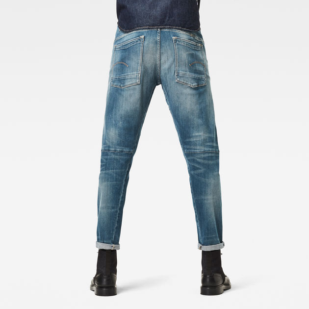 Scutar 3d Slim Tapered Jeans Faded Spruce Blue G Star Raw