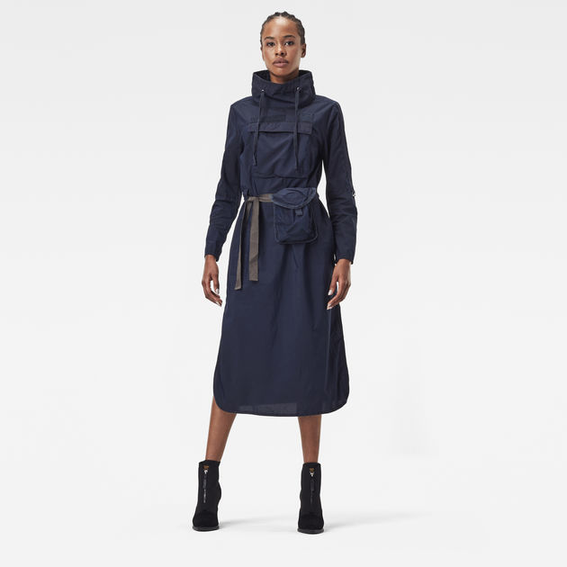 G star anorak tunic dress Clearance
