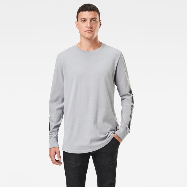 Imitatie Frustrerend Toezicht houden Gs Raw Sleeve Logo T-Shirt | Grey | G-Star RAW®