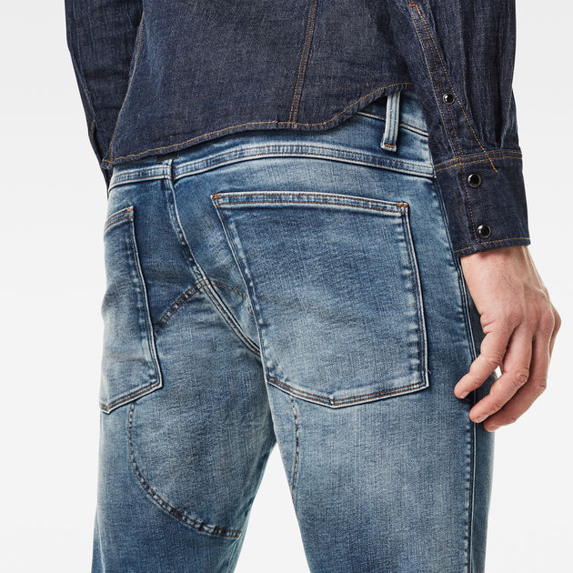 g star zip knee jeans