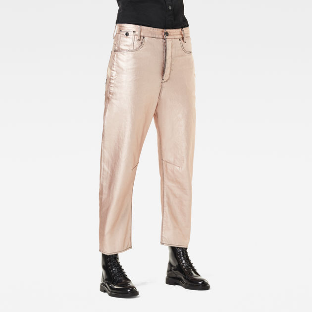C-Staq 3D Boyfriend Crop Jeans | Metal | G-STAR® US