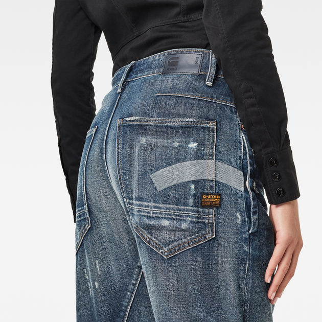g star cropped jeans