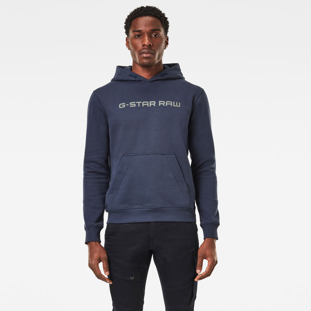 Blue g star hoodie store