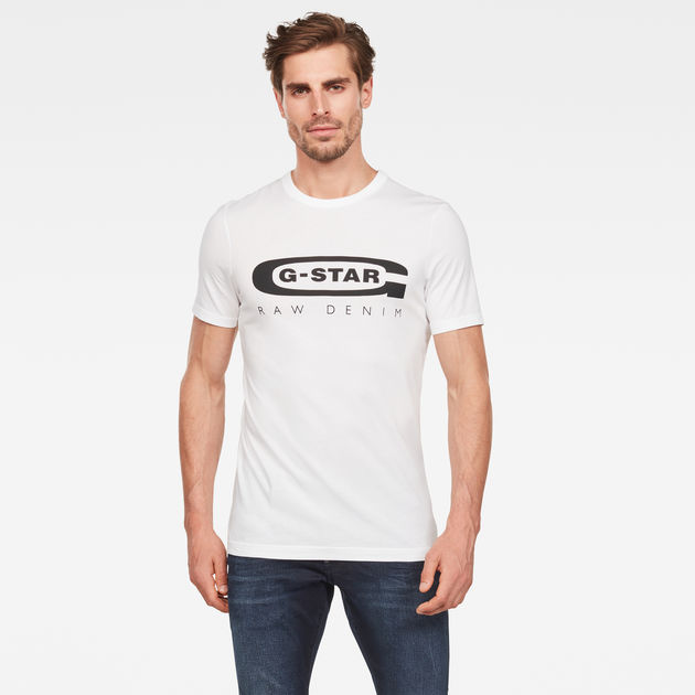 g star raw denim t shirt