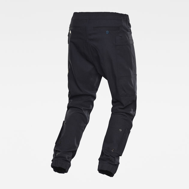 G-Star Raw Pantalon cargo noir Aspect de jeans Mode Pantalons Pantalons cargo 