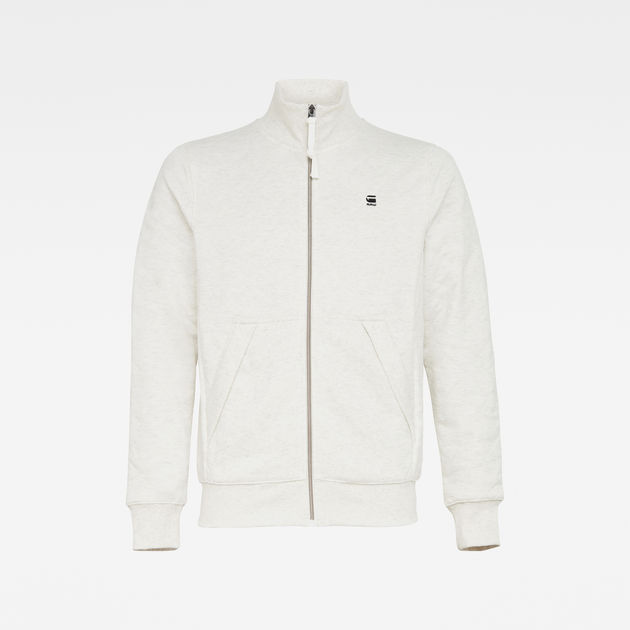 Utility Quilted Sweat Track Jacket 