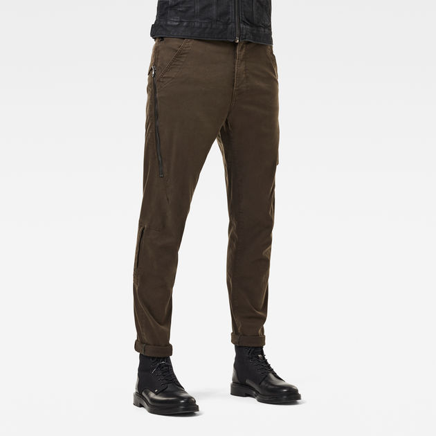 Citishield 3D Slim Tapered Cargo Pants | Grey | G-STAR® US